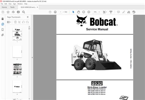 bobcat skid steer s530 specs|bobcat s530 manual pdf.